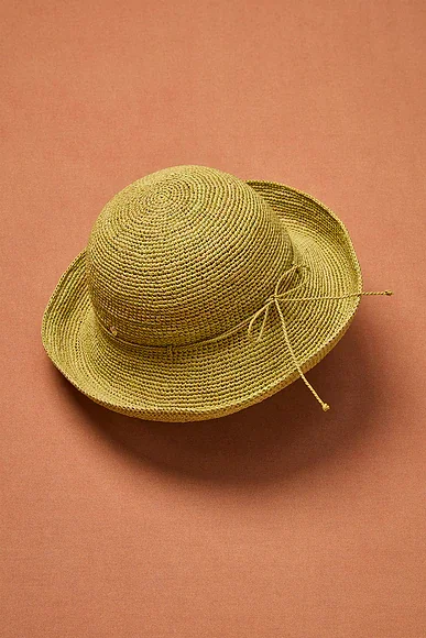 Provence 10 Raffia Crochet Hat