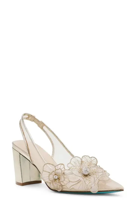 Petra Slingback Pointed Toe Pump