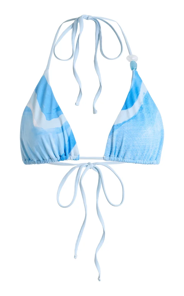 Exclusive Karah Triangle Bikini Top