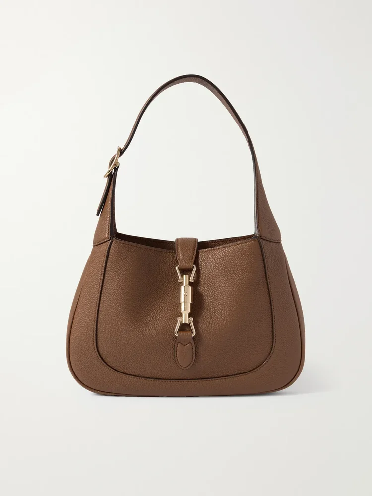 Jackie 1961 small textured-leather shoulder bag