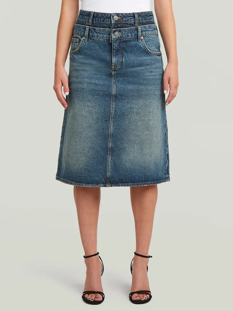 Carter Double Waistband Skirt