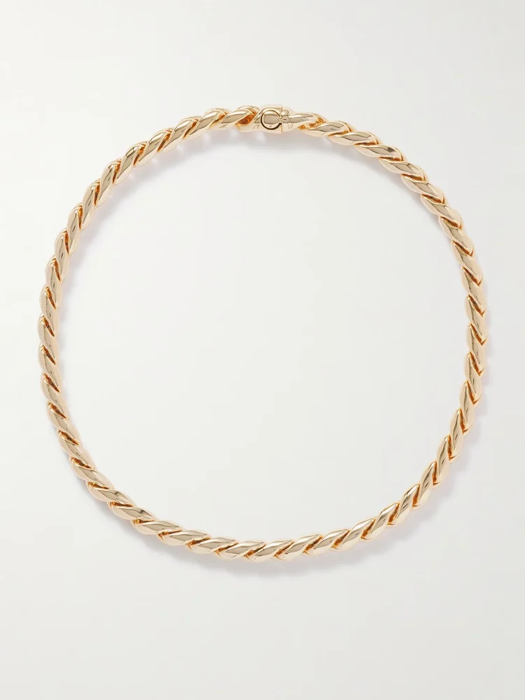Chelsea gold-plated necklace