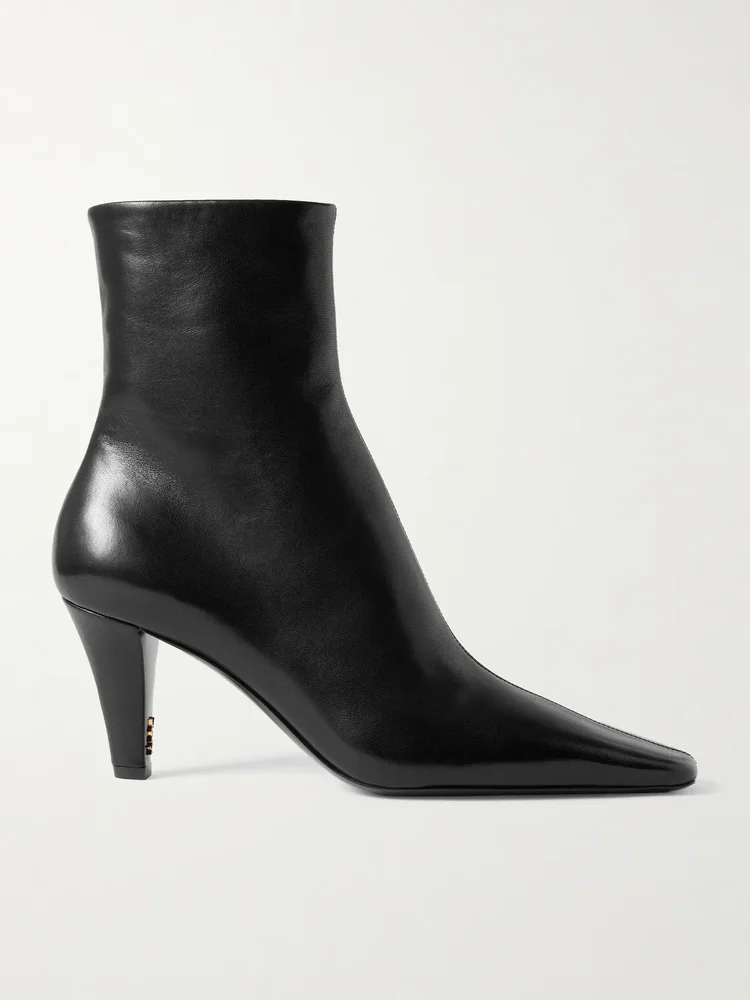 Jill embellished leather ankle boots