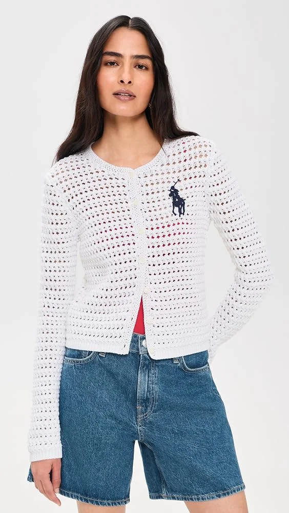 Big Pony Crochet Cardigan