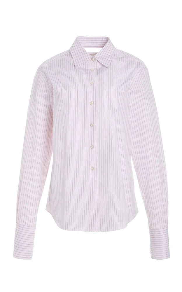 The Calder Striped Cotton Shirt