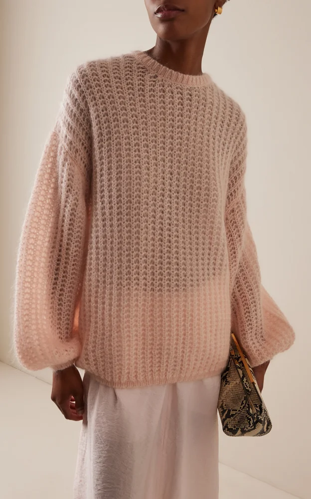 Oversized Mohair-Blend Sweater