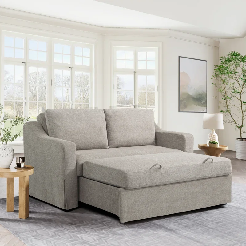 Serta Harvey Convertible Sleeper Loveseat