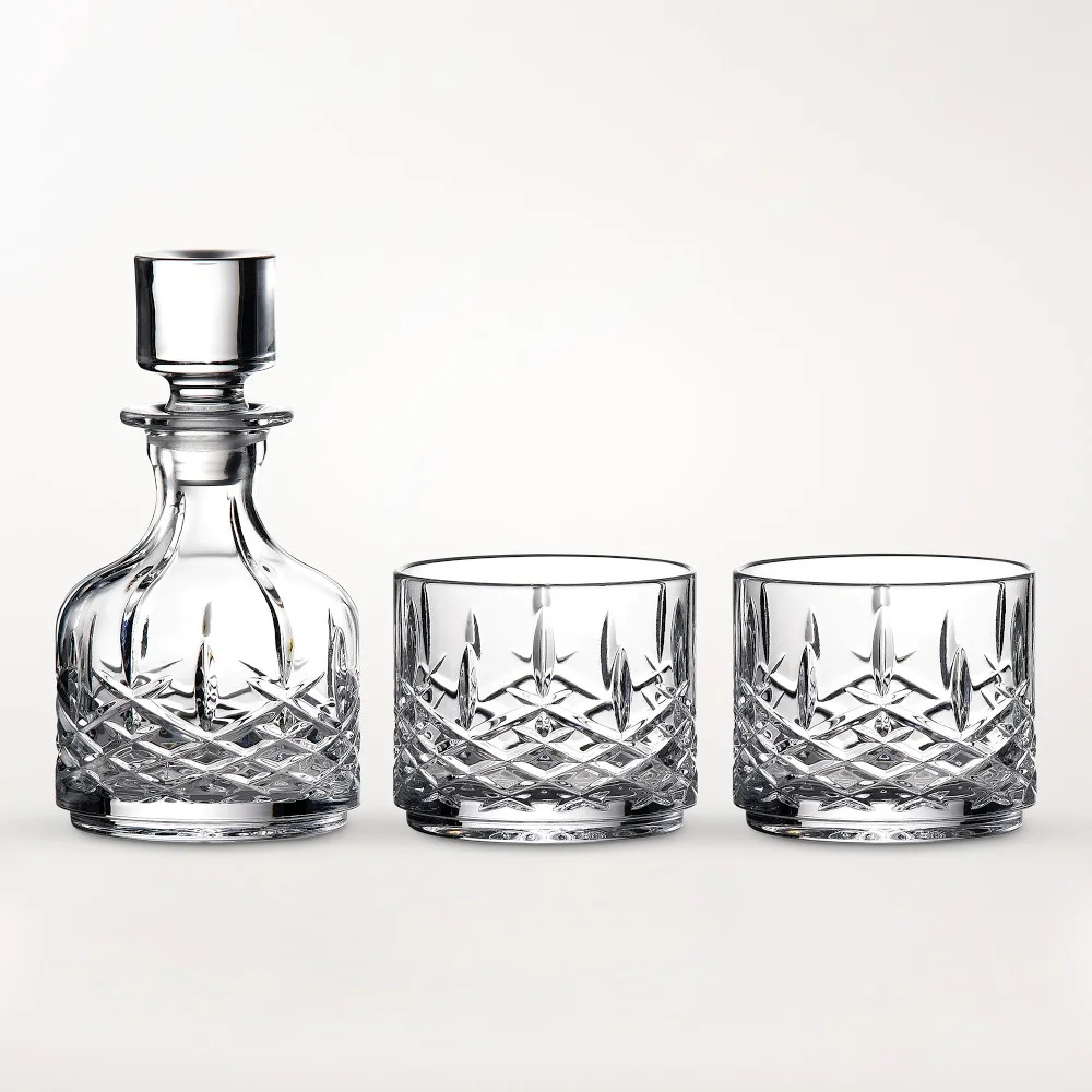 Markham Stacking Decanter and Tumblers, Set of 2