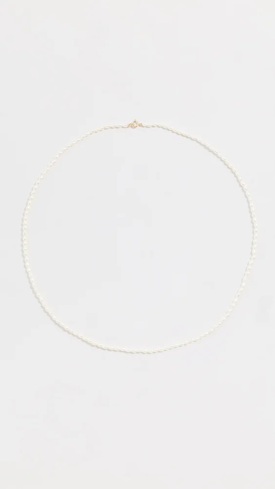 Petite Pearl Beaded Necklace