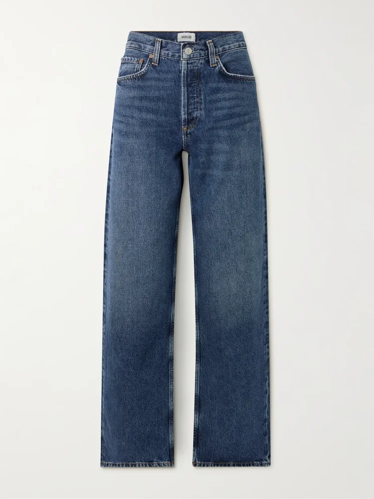 Arc Long high-rise wide-leg jeans
