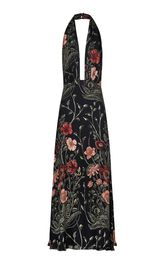 New Destiny Silk Maxi Dress