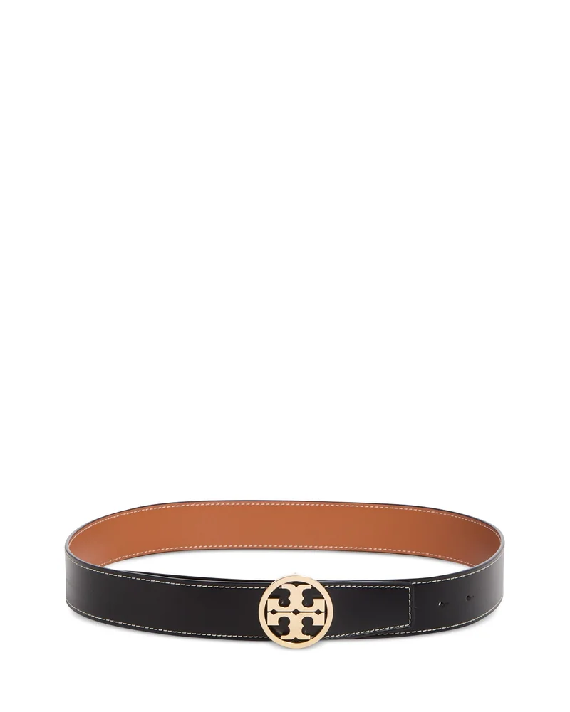 Miller Logo Reversible Leather Belt