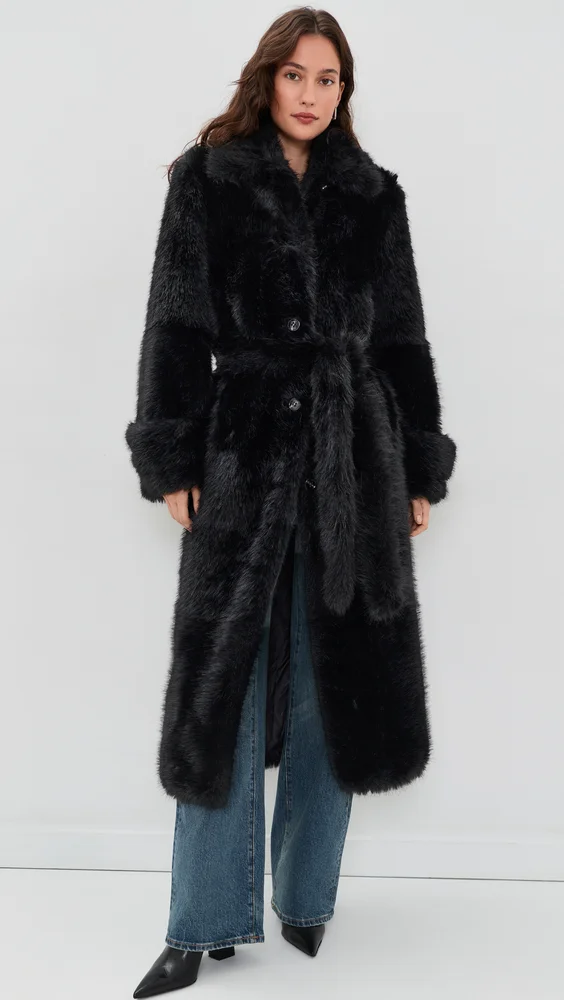 Hana Faux Fur Coat