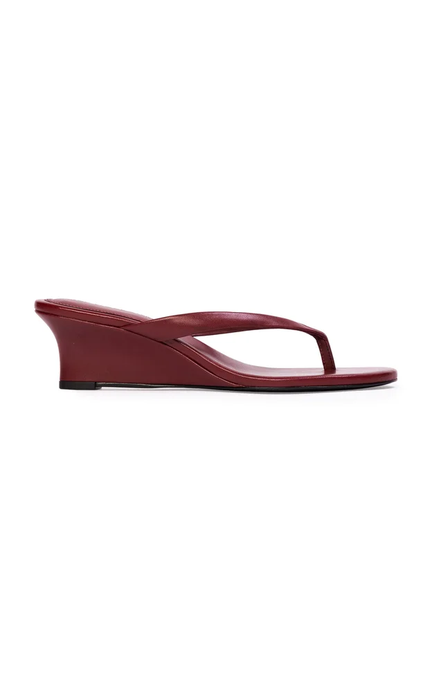 Easy Leather Wedges