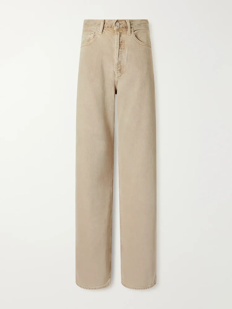 vintage loose straight leg jeans