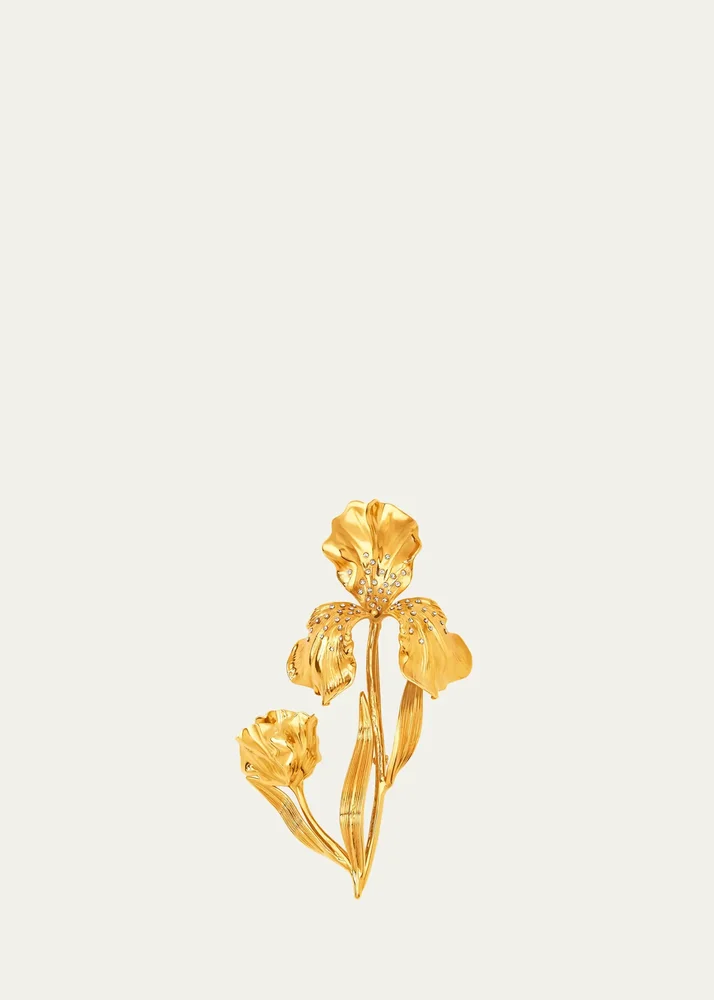 Iris Bouquet Brooch