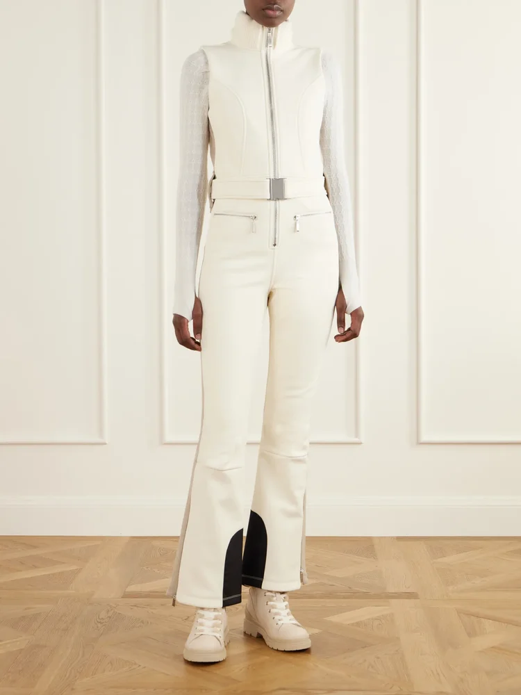 Hana belted shell ski suit