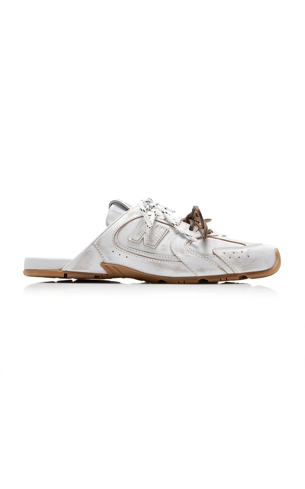 x New Balance 530 SL Leather Mules
