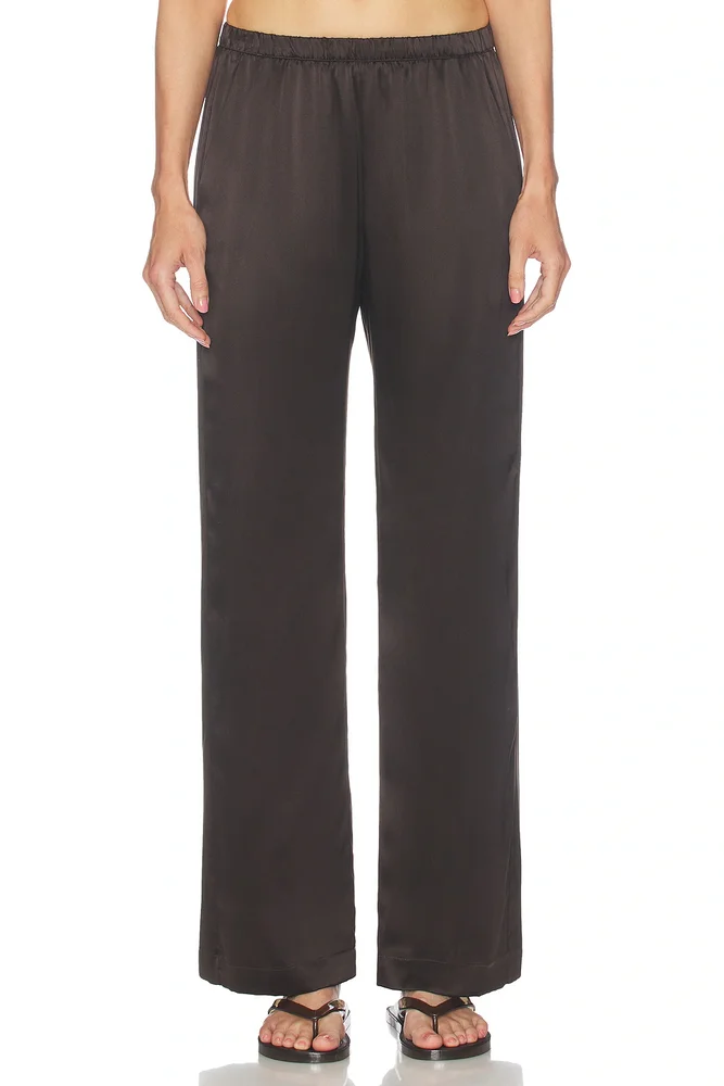 Silk Satin Everywhere Pant