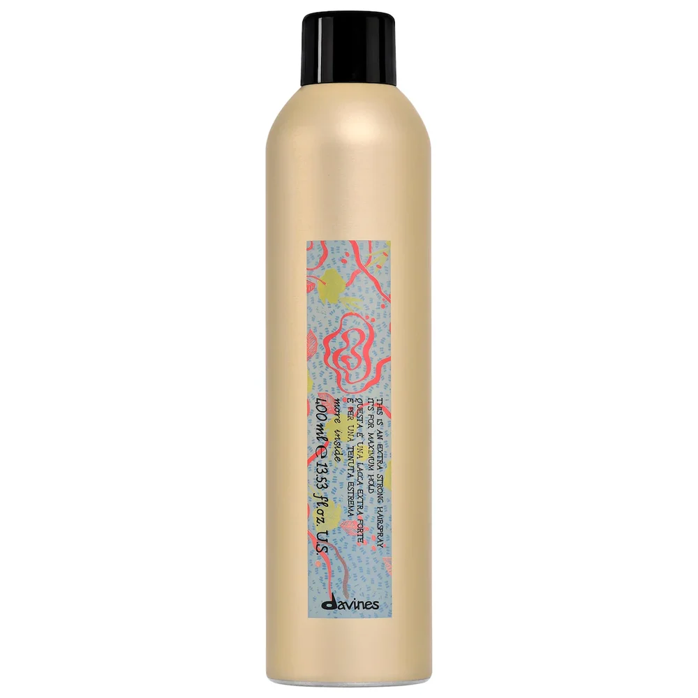 This Is An Extra Strong Hair Spray