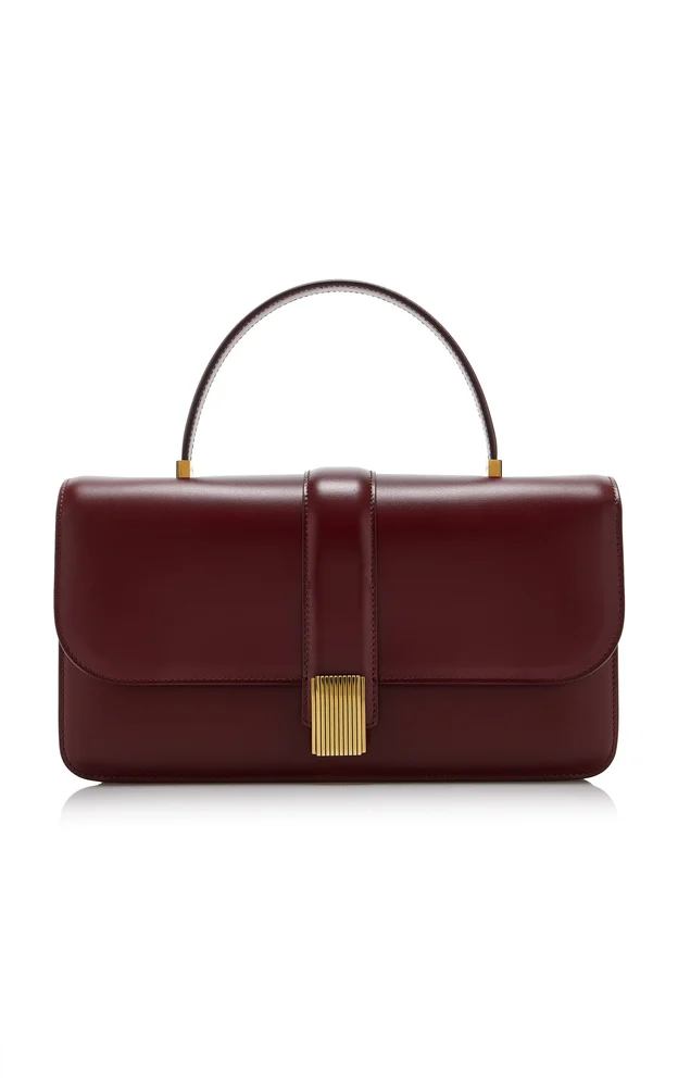 Blake Leather Top Handle Bag