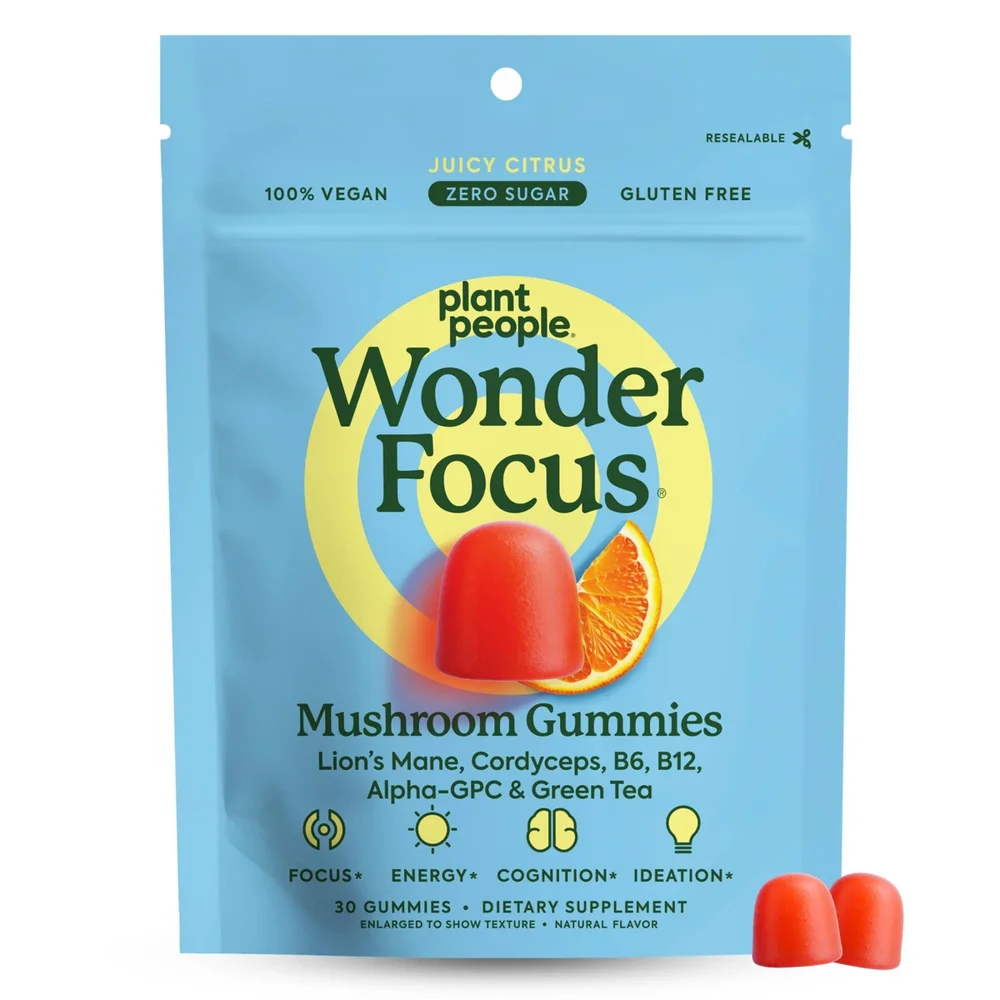 WonderFocus Mushroom Multivitamin Gummies