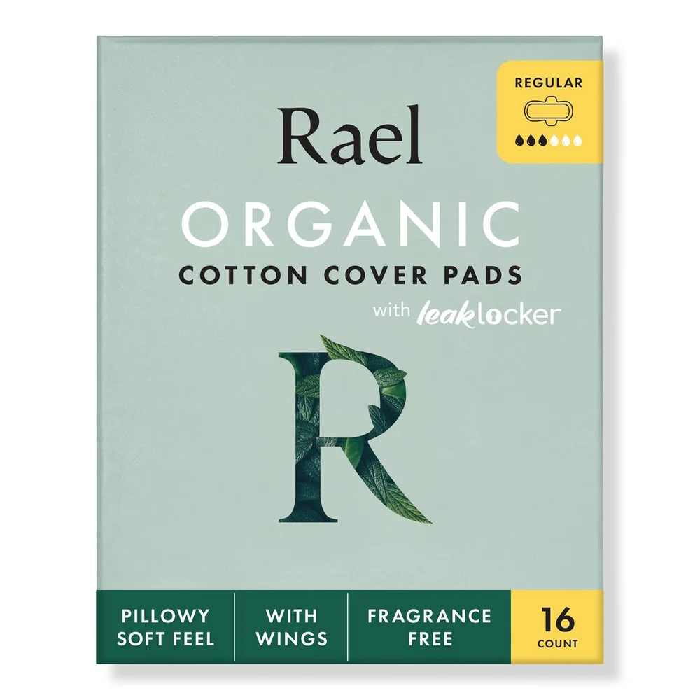 Regular Organic Cotton Cover Pads With Wings