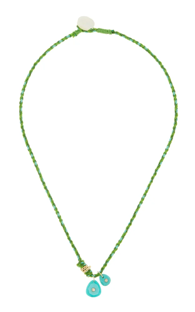 Holi 9K Gold Multi-Stone Necklace