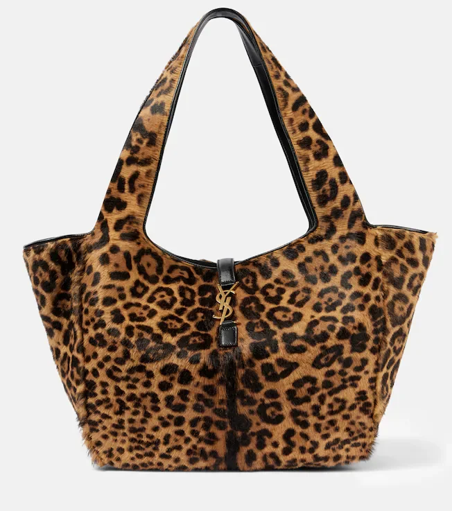 Le 5 À 7 Bea leopard-print shoulder bag