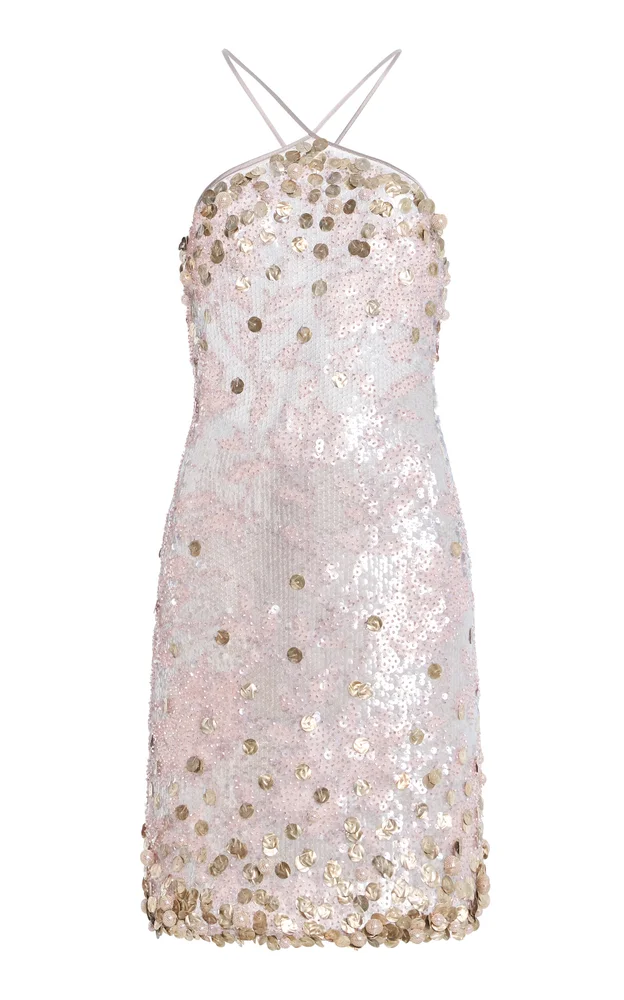 Sequined Mini Dress