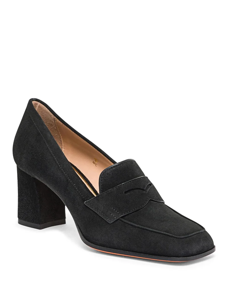 Women's Suede High-Heel Pump