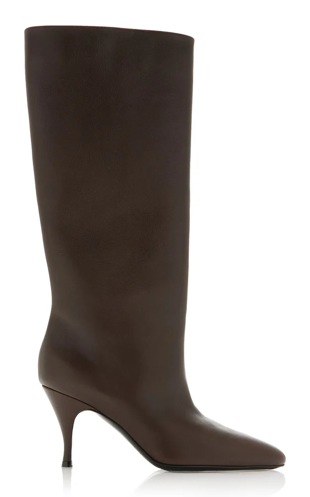 Leather Knee Boots