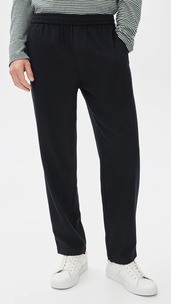 Tyne Brushed Wool Trousers