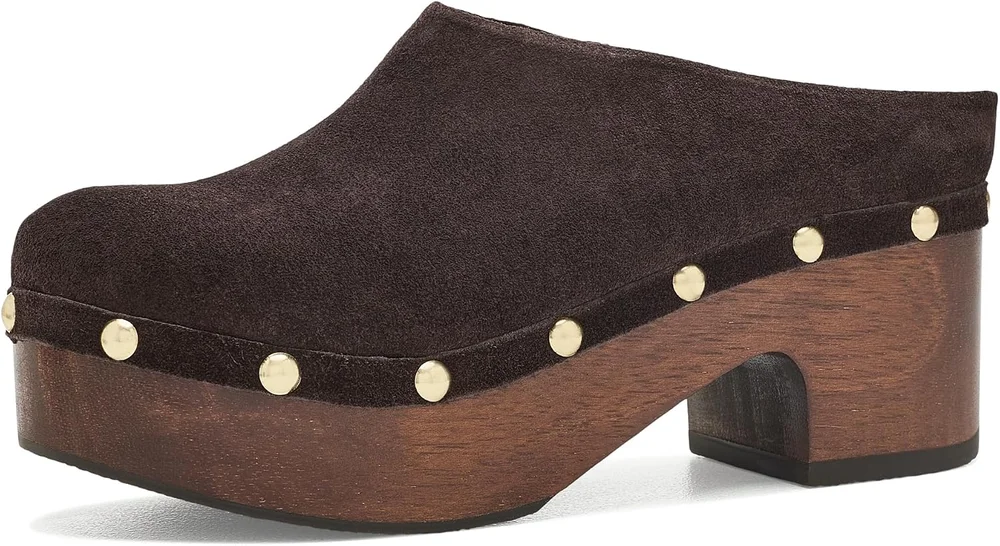 Calli Studded Suede Clog