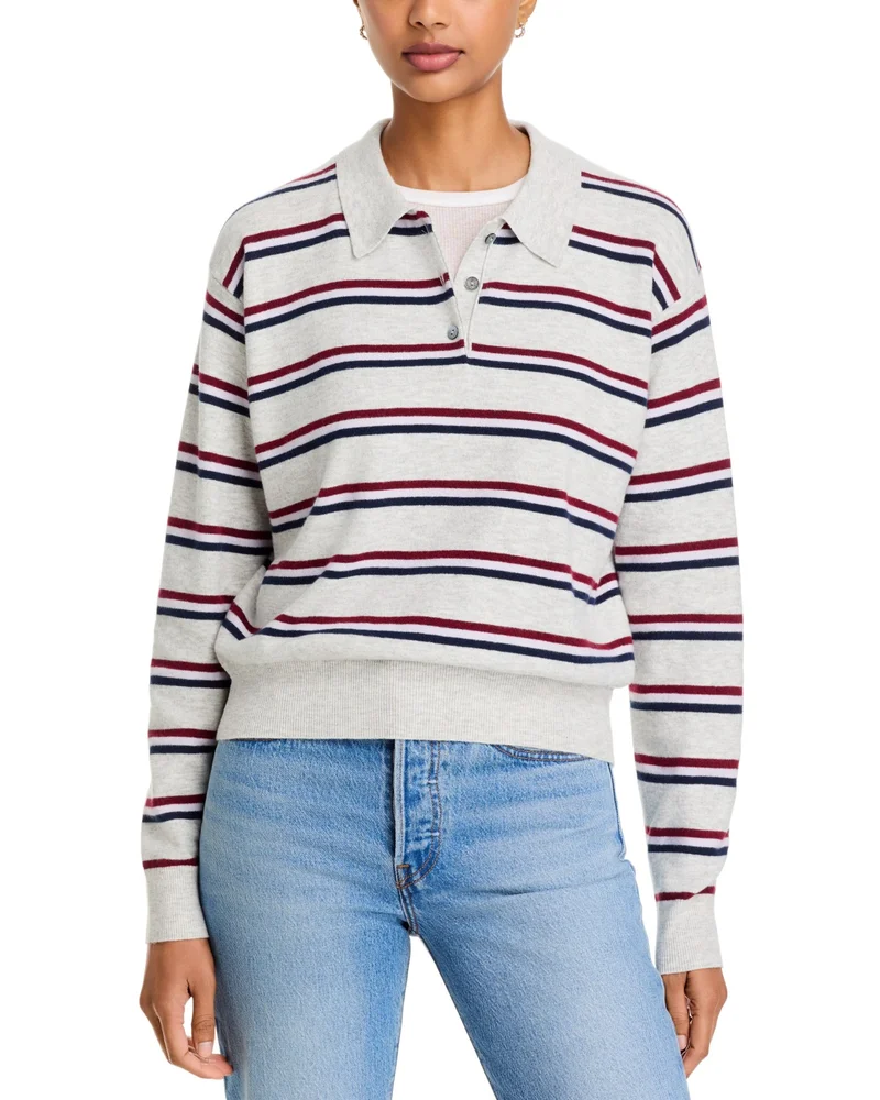 Super Soft Long Sleeve Polo Top