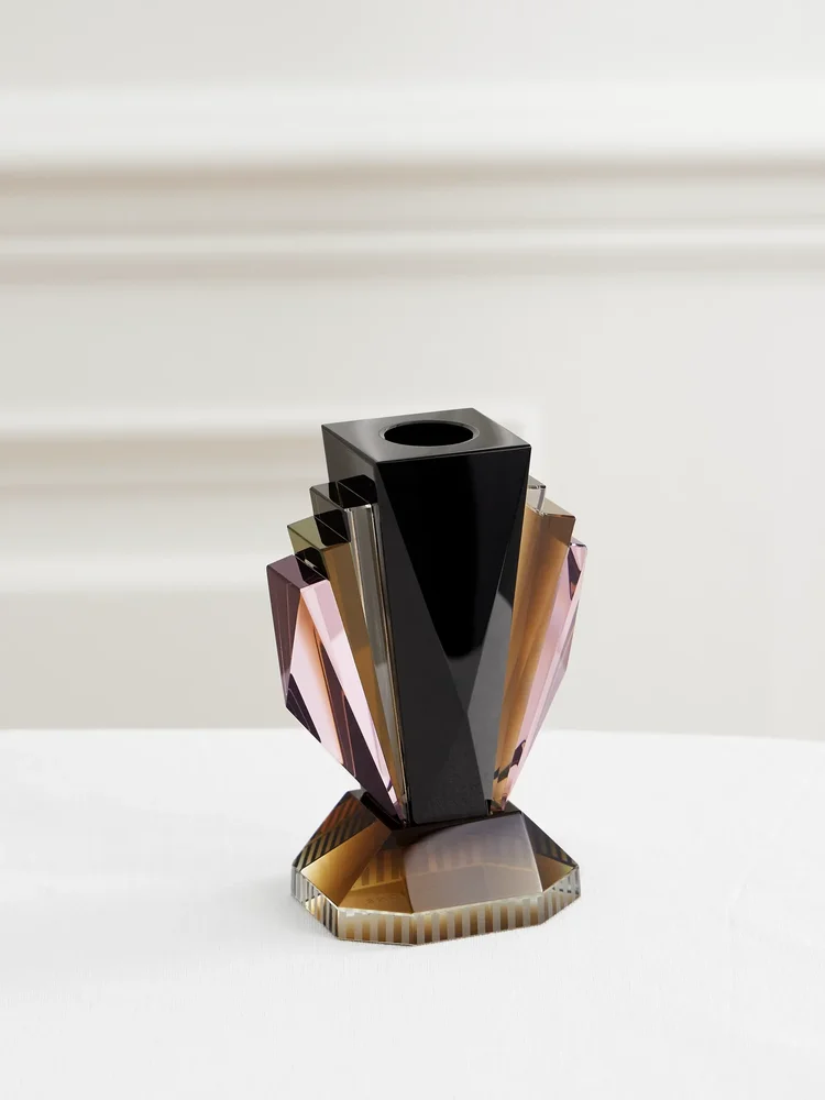 Brooklyn crystal candle holder