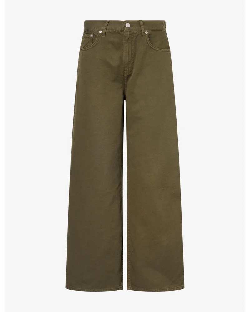 Work Wide-Leg Denim Jeans