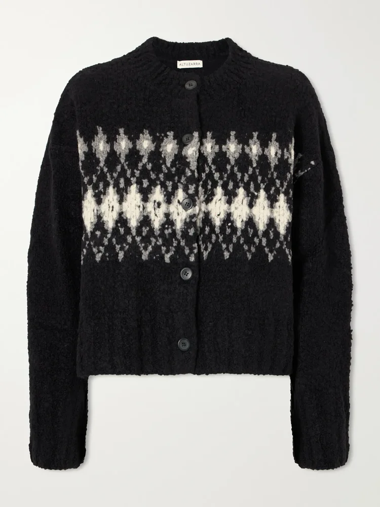 haven knitted wool cardigan