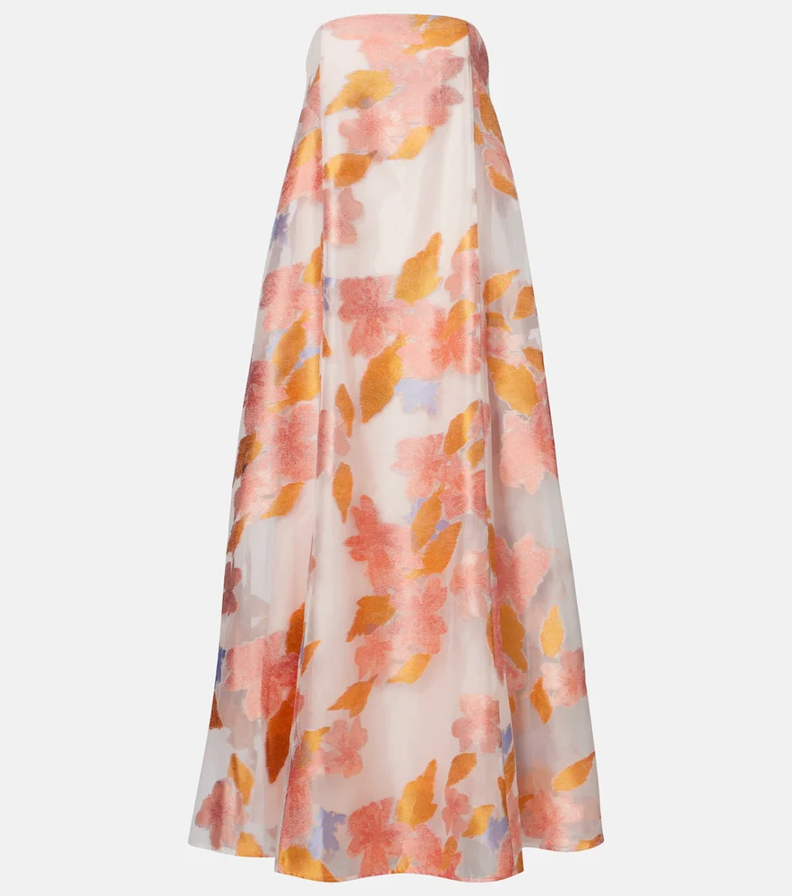 Allyson Floral Organza Gown