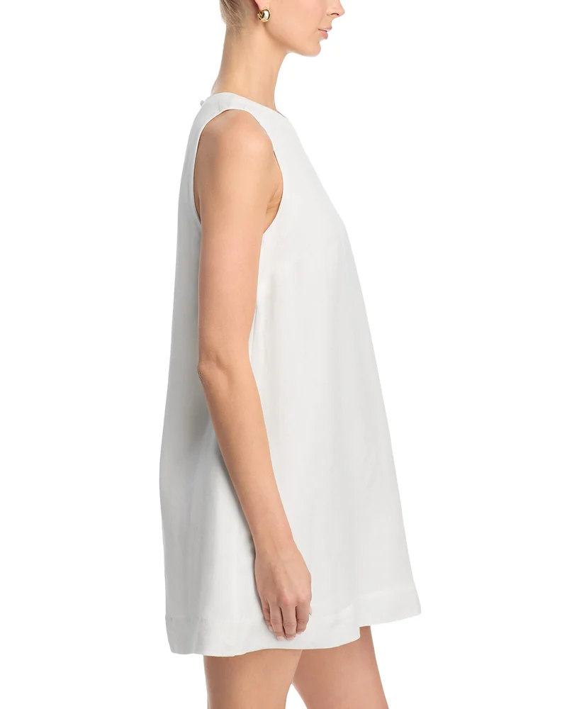 Cooper Linen Sleeveless Mini Dress