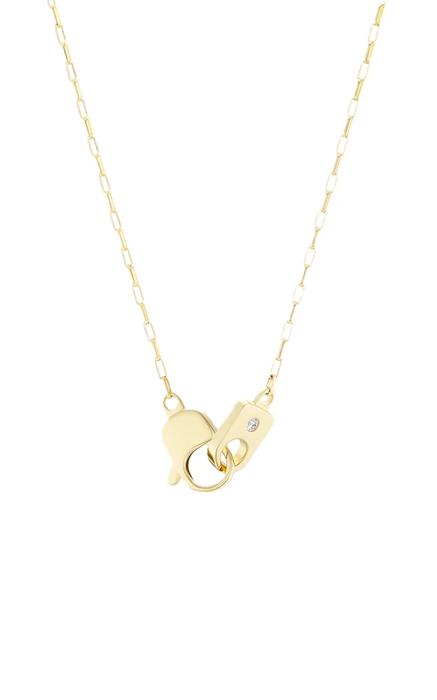 Tab Clasp Necklace
