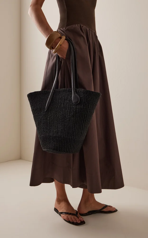 Straw Basket Tote