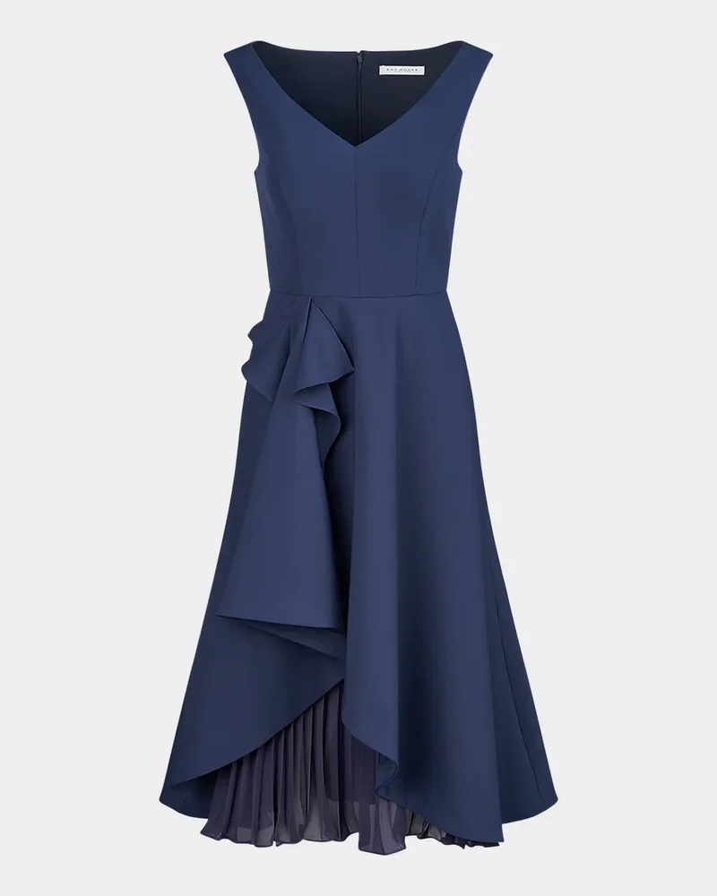 Begonia Sleeveless Midi Cocktail Dress