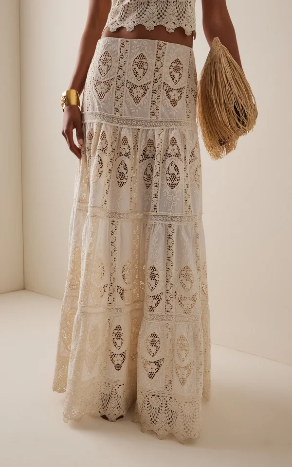 Highlighted Fields Maxi Skirt By Johanna Ortiz