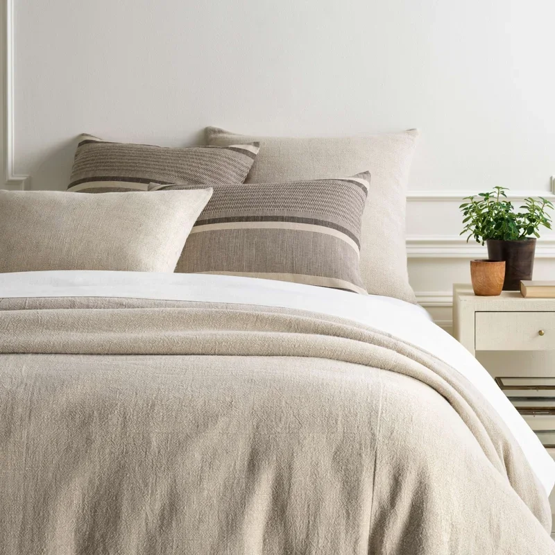 Stone Washed Linen Duvet Cover