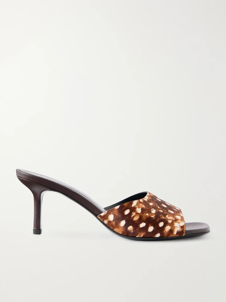 Bea Calf Hair Mules