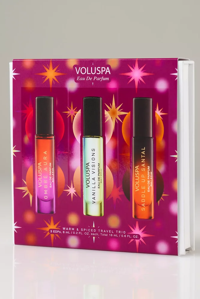 Warm & Spiced Travel Trio Gift Set