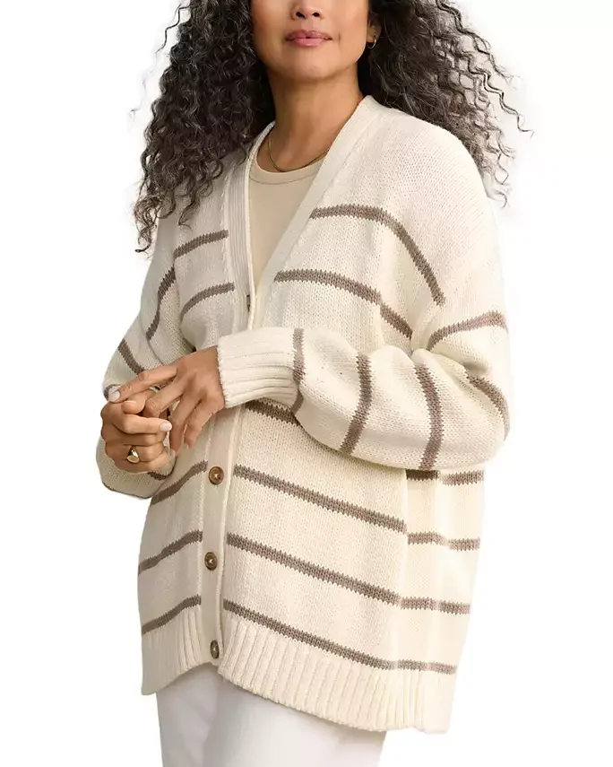 Chloe Striped Cardigan