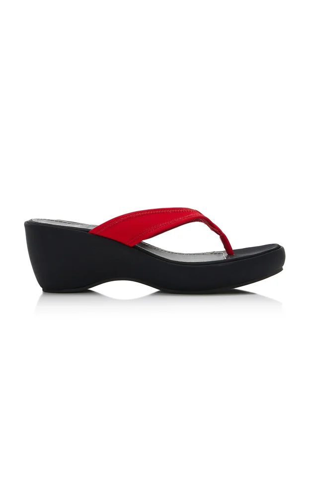 Remy Thong Wedge Sandals