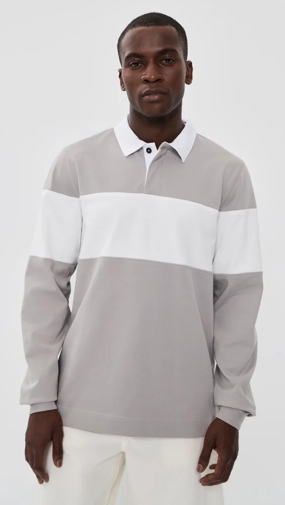 Casual Fit Rugby Top